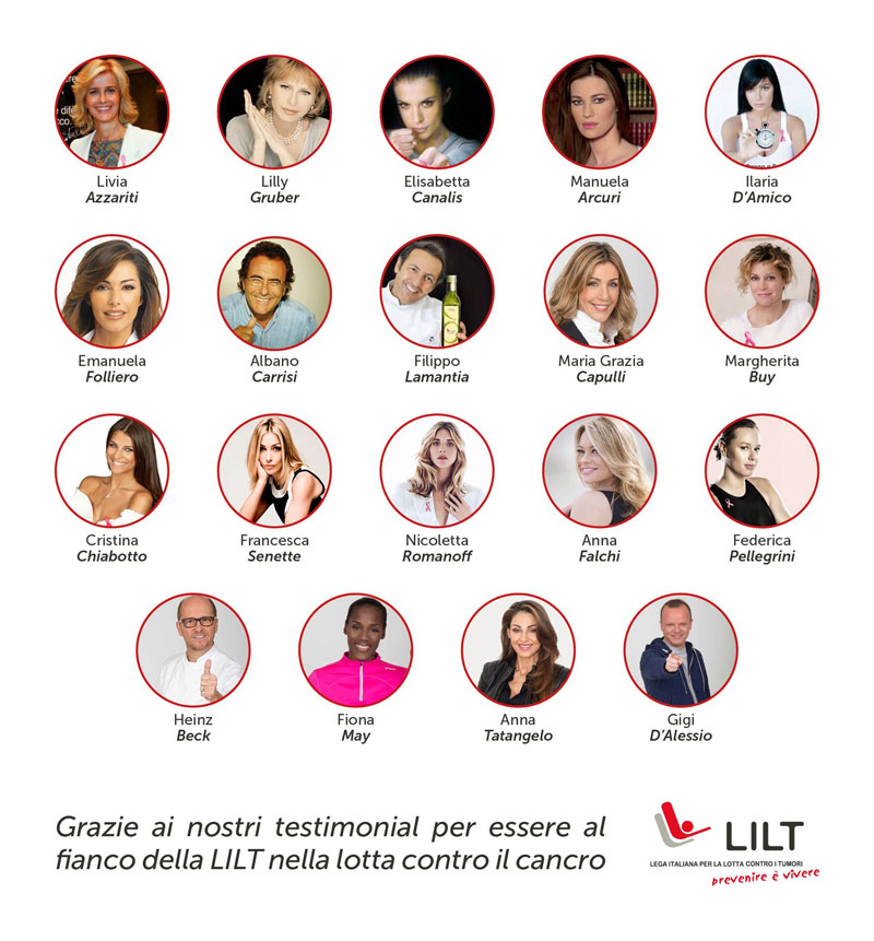 testimonials lega italiana lotta tumori