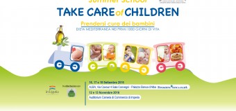 All’Università di Torino arriva “Take Care of Children”, prima Summer school sull’alimentazione nei primi 1000 giorni di vita