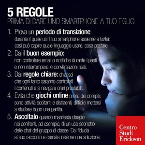 regole bambini cellulare 