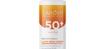 SPF: SCEGLIERE QUELLO GIUSTO? CAROVIT LATTE SPRAY